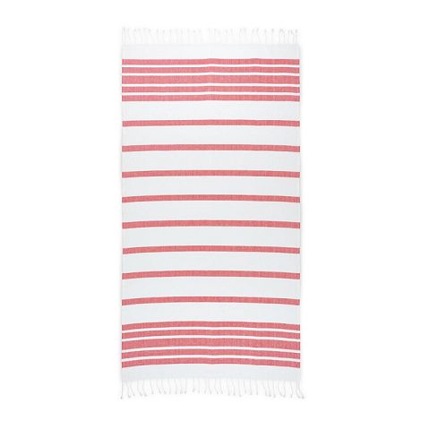 Serviette de plage en coton (70% recyclé) et polyester (30% recyc