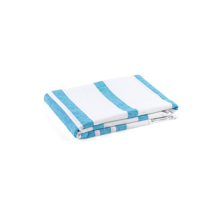  Serviette de plage en coton (70% recyclé) et polyester (30% recyc