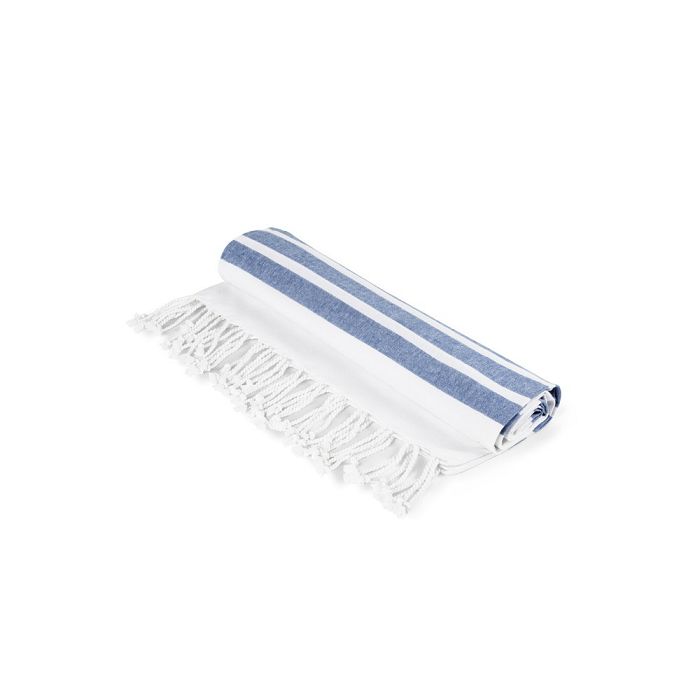  Serviette de plage en coton (70% recyclé) et polyester (30% recyc