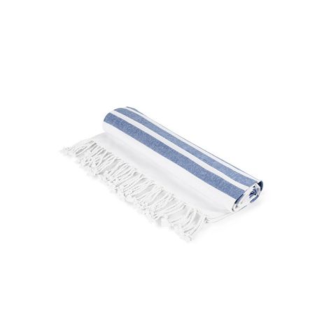 Serviette de plage en coton (70% recyclé) et polyester (30% recyc