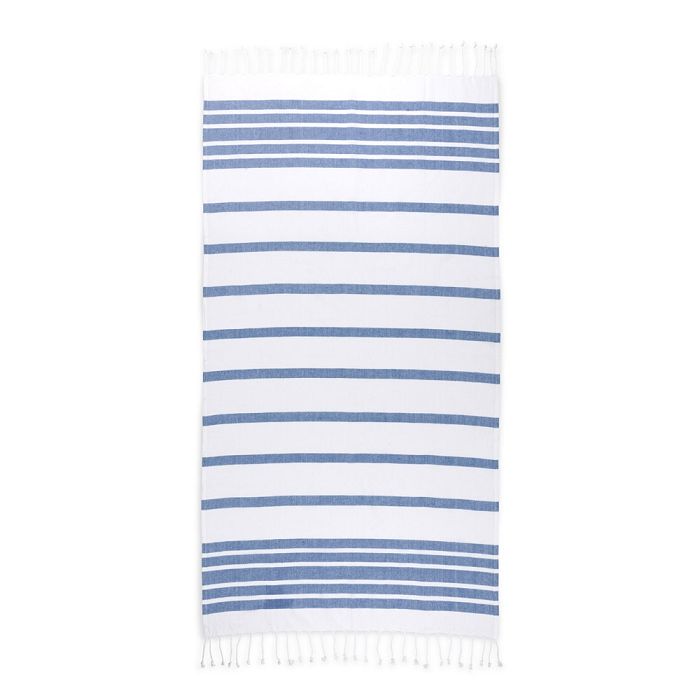  Serviette de plage en coton (70% recyclé) et polyester (30% recyc