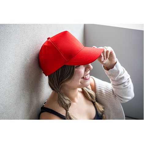  Casquette en polyester recyclé (100% rPET)