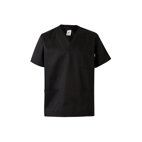  Tunique en sergé (190g/m²) à manches courtes, en polyester (65%) 