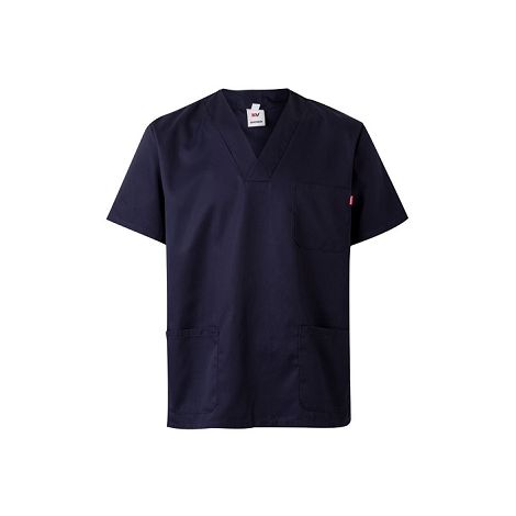  Tunique en sergé (190g/m²) à manches courtes, en polyester (65%) 