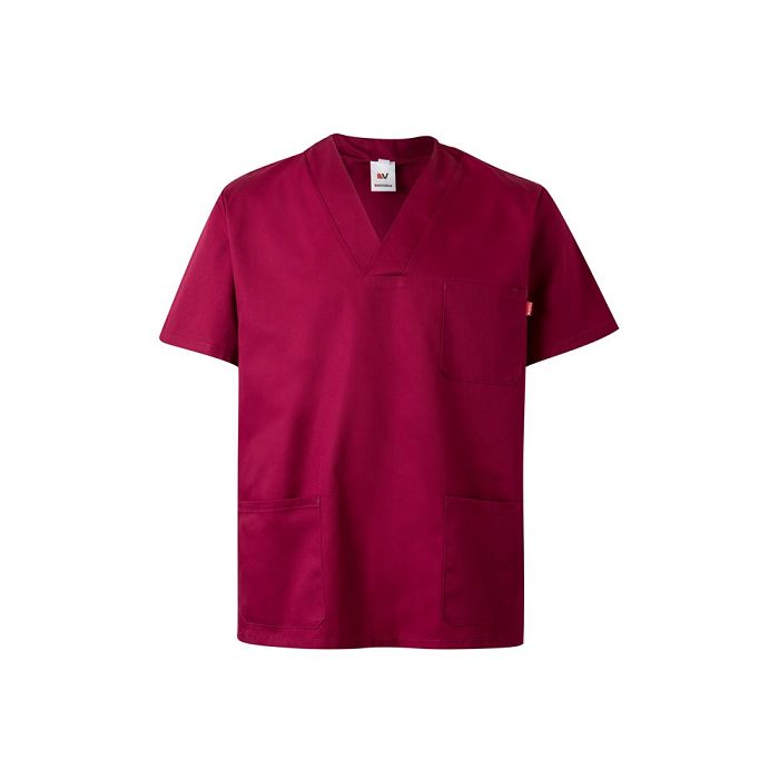  Tunique en sergé (190g/m²) à manches courtes, en polyester (65%) 
