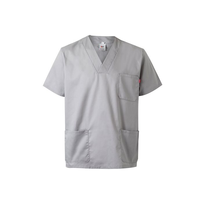 Tunique en sergé (190g/m²) à manches courtes, en polyester (65%) 