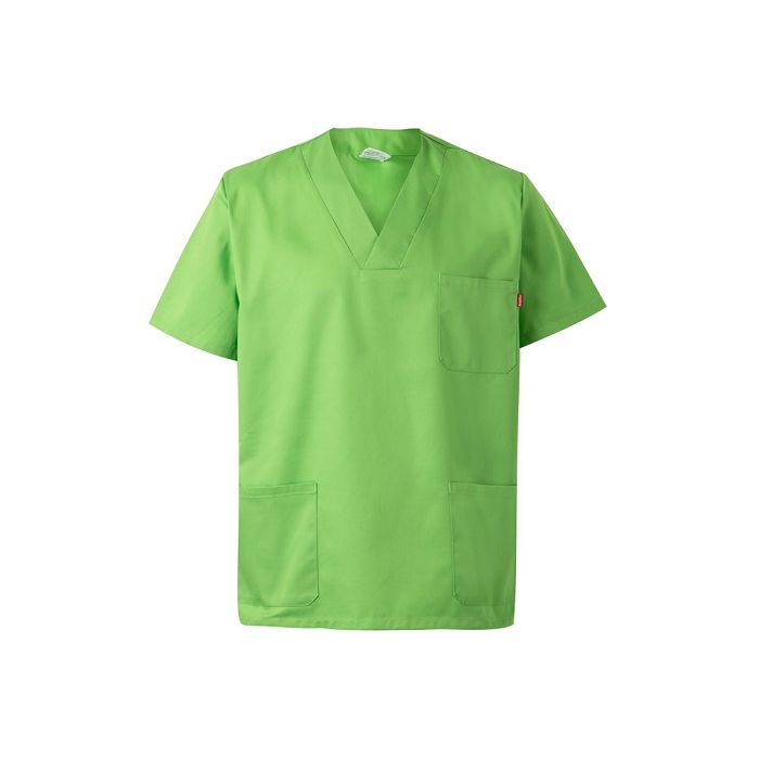  Tunique en sergé (190g/m²) à manches courtes, en polyester (65%) 