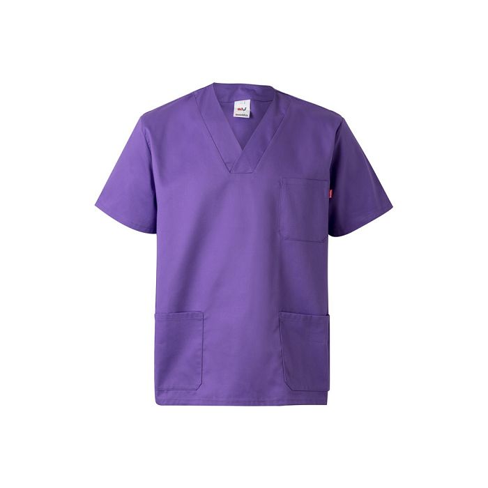  Tunique en sergé (190g/m²) à manches courtes, en polyester (65%) 