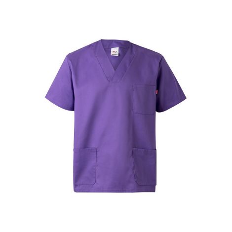  Tunique en sergé (190g/m²) à manches courtes, en polyester (65%) 