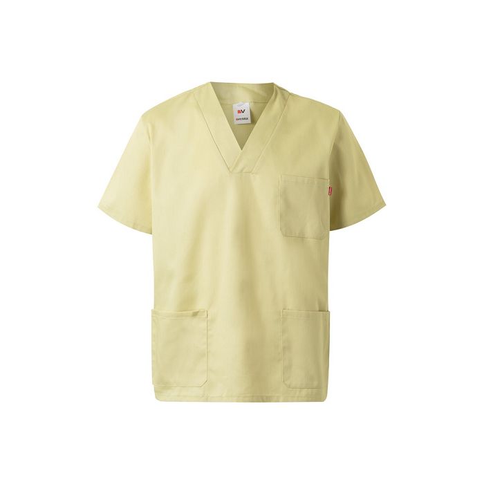  Tunique en sergé (190g/m²) à manches courtes, en polyester (65%) 
