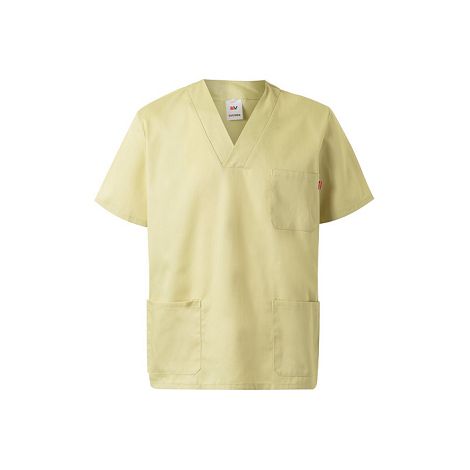  Tunique en sergé (190g/m²) à manches courtes, en polyester (65%) 