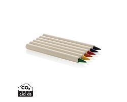 Set de 6 crayons de couleur GRS Infinity Micki