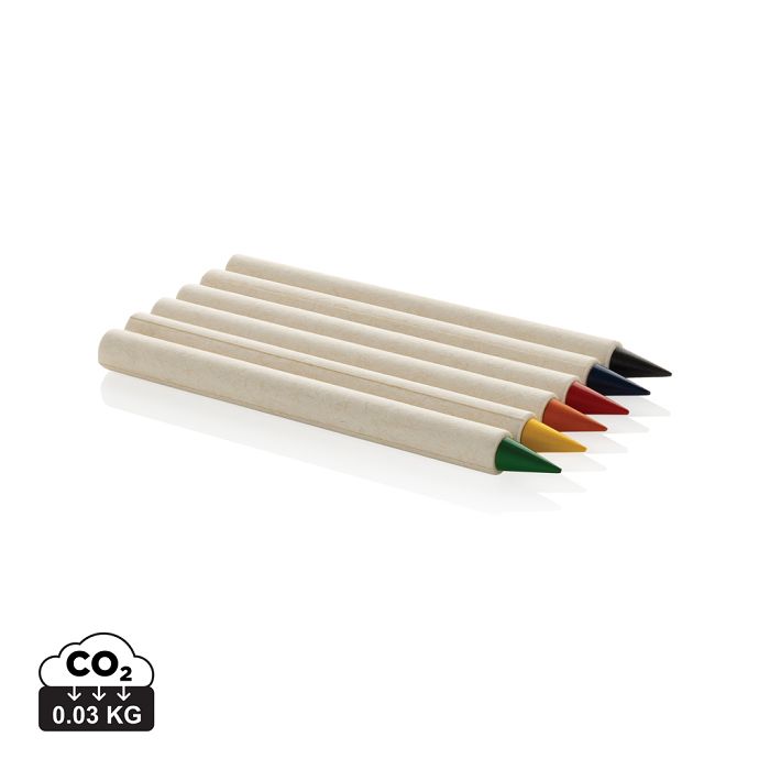  Set de 6 crayons de couleur GRS Infinity Micki