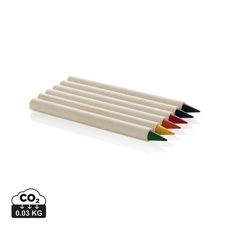  Set de 6 crayons de couleur GRS Infinity Micki
