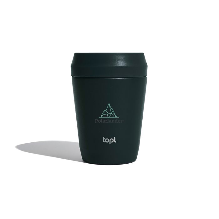  Mug 235 ml avec couvercle 360 en acier recyclé Topl