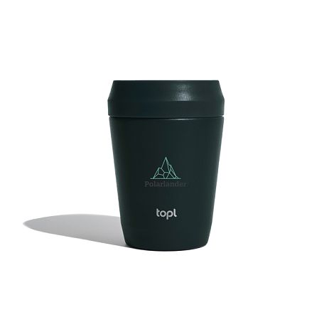  Mug 235 ml avec couvercle 360 en acier recyclé Topl