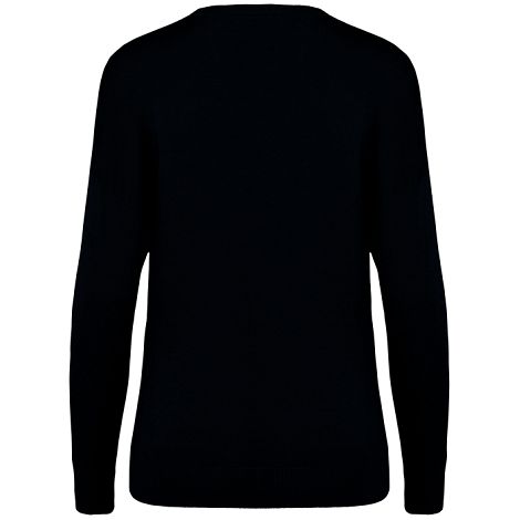 Pull écoresponsable col V en lyocell femme