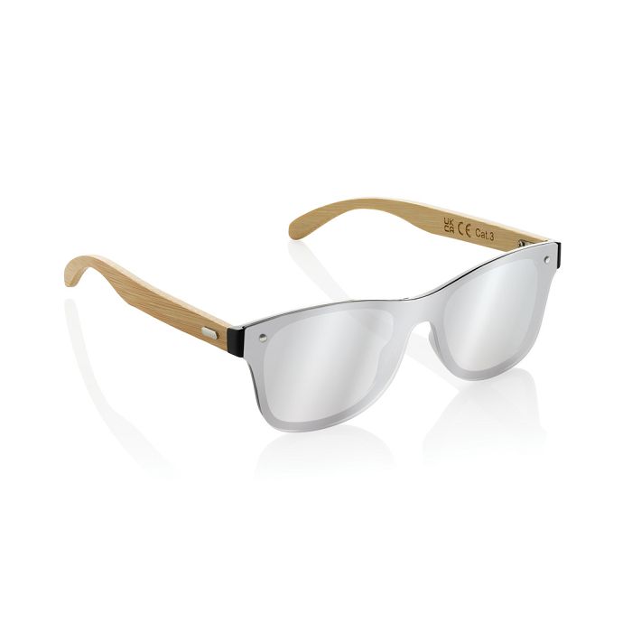  Lunettes de soleil en plastique recyclé RCS et bambou Prism