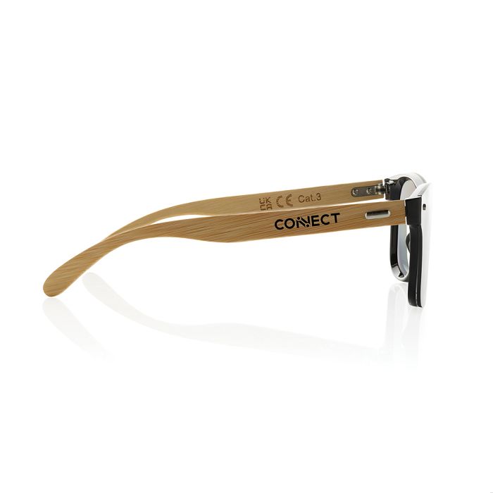  Lunettes de soleil en plastique recyclé RCS et bambou Prism