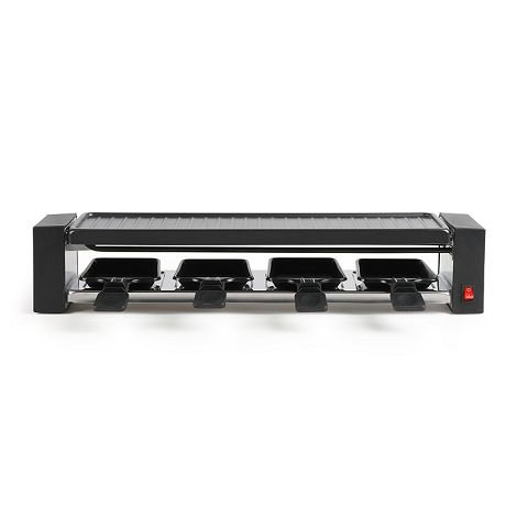 Appareil à raclette 4 personnes - Noir