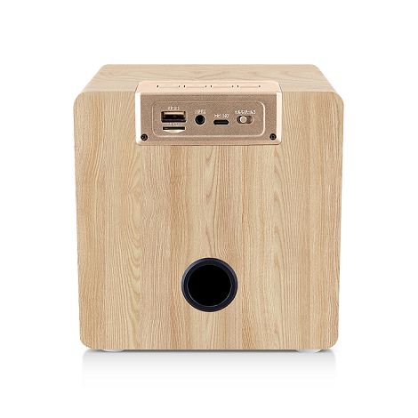 Enceinte compatible Bluetooth® - Crème