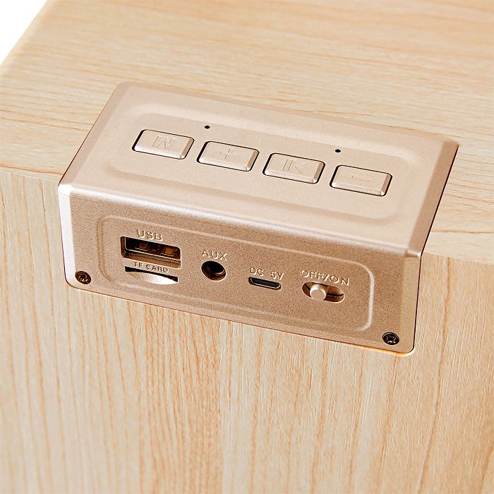  Enceinte compatible Bluetooth® - Crème