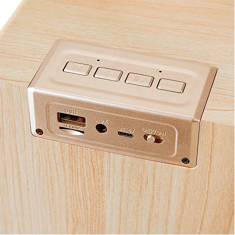 Enceinte compatible Bluetooth® - Crème