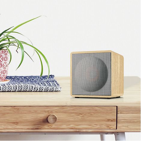 Enceinte compatible Bluetooth® - Crème