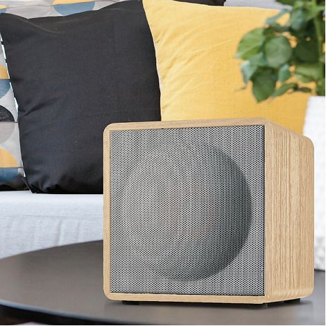 Enceinte compatible Bluetooth® - Crème
