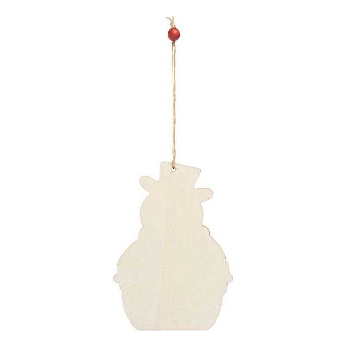  Cadeau / pendentif arbre WOODEN SNOWI