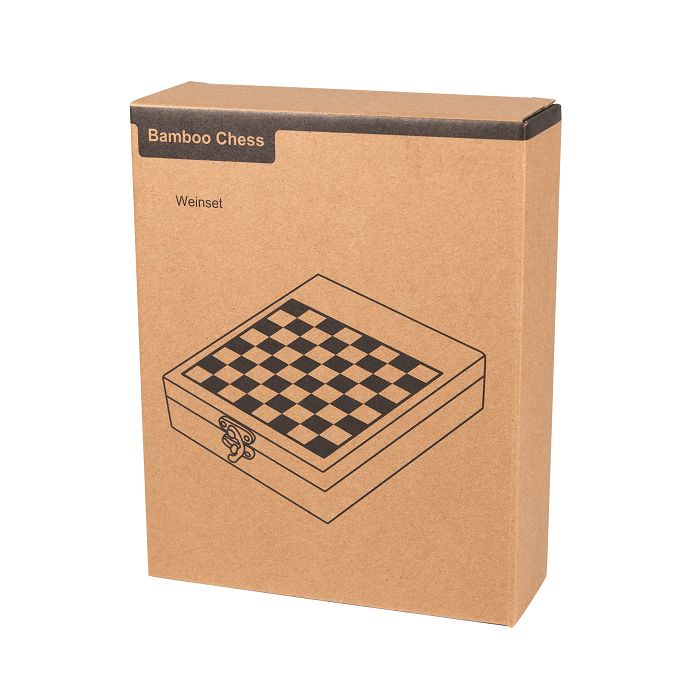  Set de vin BAMBOO CHESS