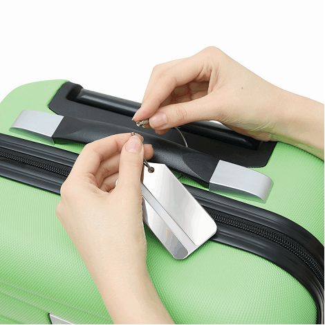 Étiquette bagage TRAVELLER