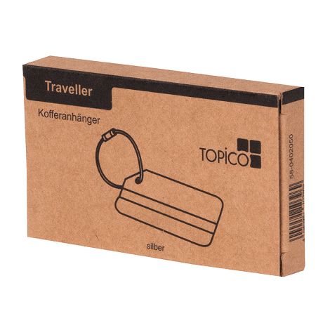 Étiquette bagage TRAVELLER