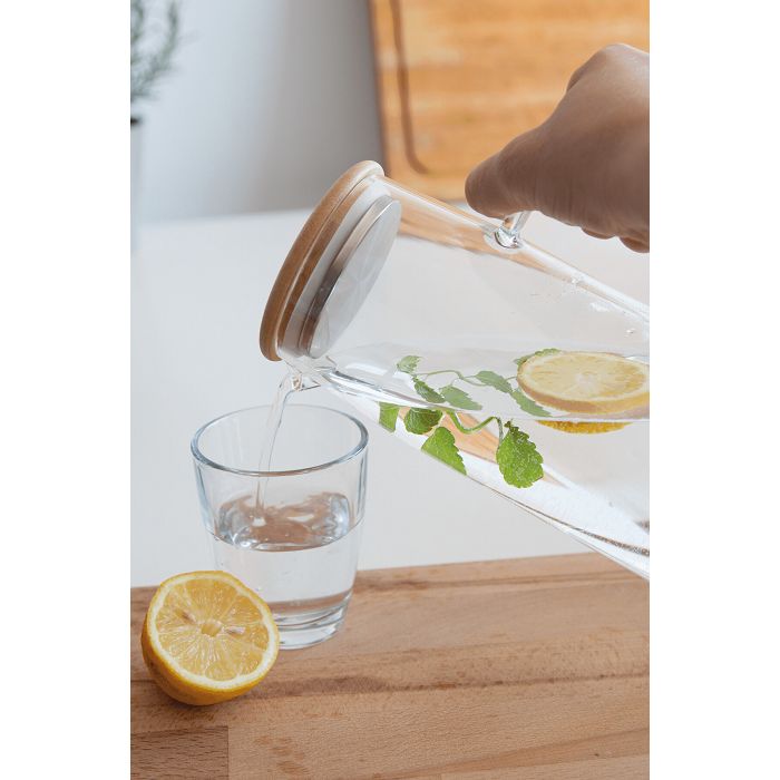  Carafe en verre BAMBOO PITCHER