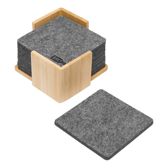  Sous-verres en feutre ECO BASE