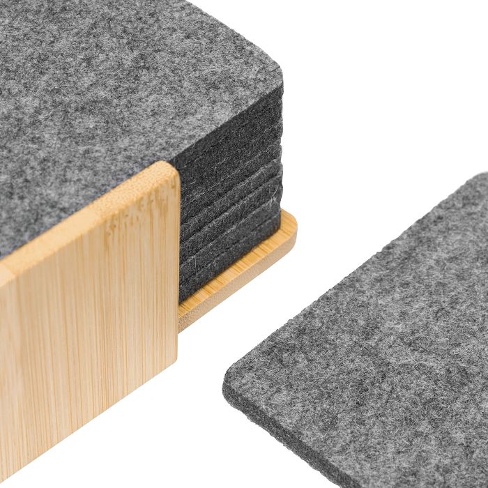  Sous-verres en feutre ECO BASE