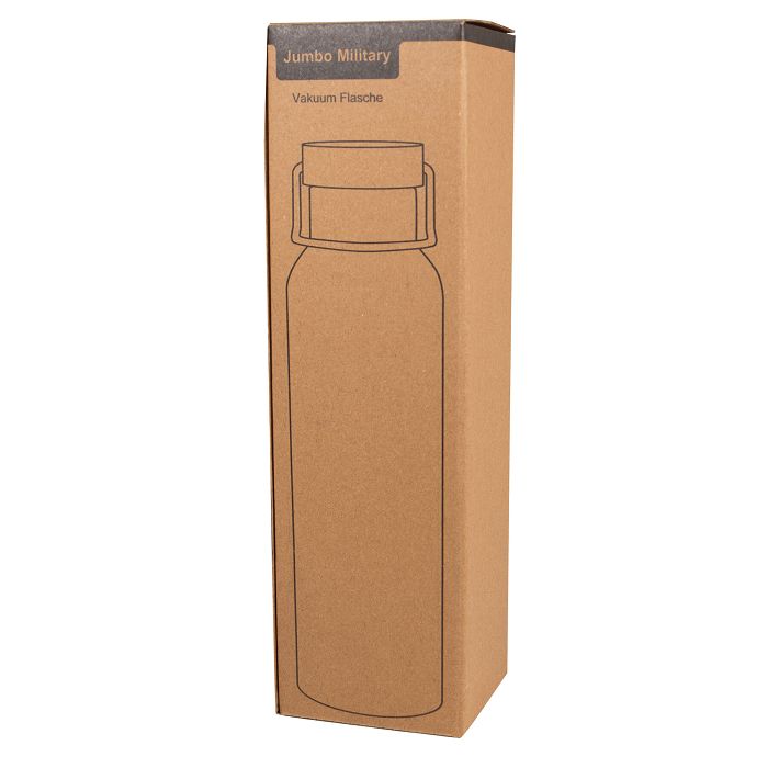  Gourde sous vide JUMBO MILITARY, double paroi