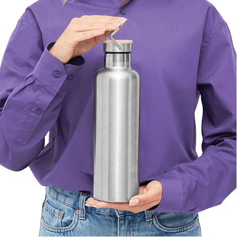 Gourde sous vide JUMBO MILITARY, double paroi