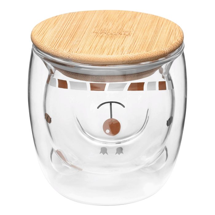  Verre XMAS BEAR