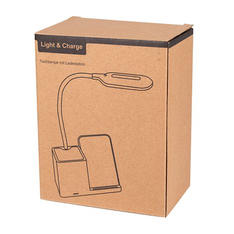 Lampe de bureau et station de recharge LIGHT & CHARGE