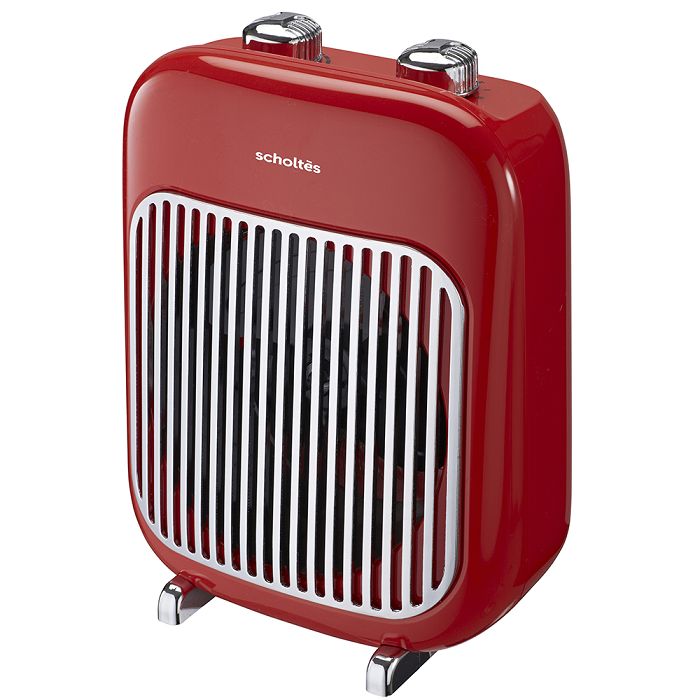  Chauffage soufflant salle de bains vintage - Rouge