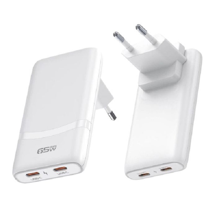  PASO - CHARGEUR SECTEUR 65W UNIVERSEL - EU/US/UK/AUS