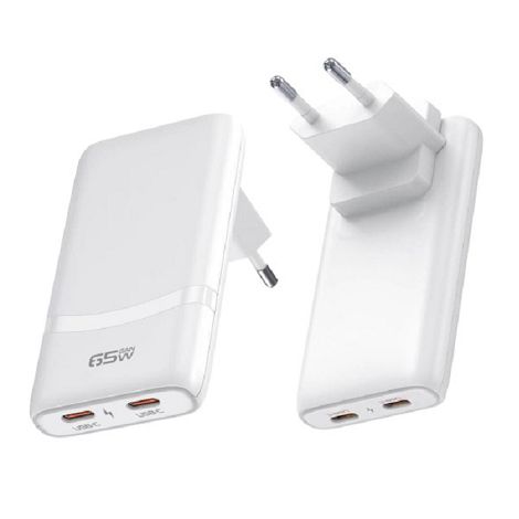PASO - CHARGEUR SECTEUR 65W UNIVERSEL - EU/US/UK/AUS