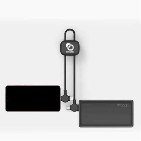 AKA - CÂBLE COURT 18 CM À CHARGE ULTRA-RAPIDE 60W & TRANSFER DE D