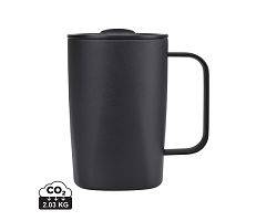 Mug 450ml en acier recyclé RCS Aviana™ Rowan