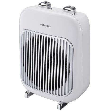 Chauffage soufflant salle de bains vintage - Blanc