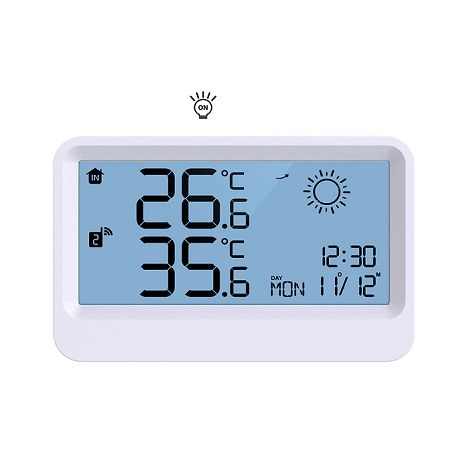 Station météo - Blanc