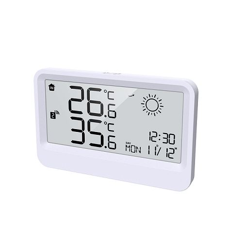 Station météo - Blanc