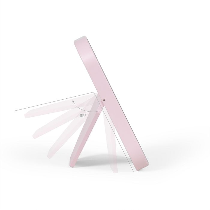  Miroir de maquillage lumineux - Rose