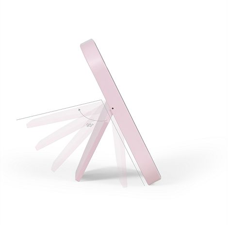 Miroir de maquillage lumineux - Rose